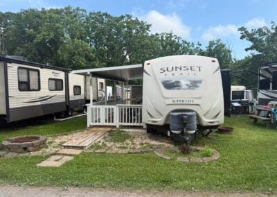 Front of camper